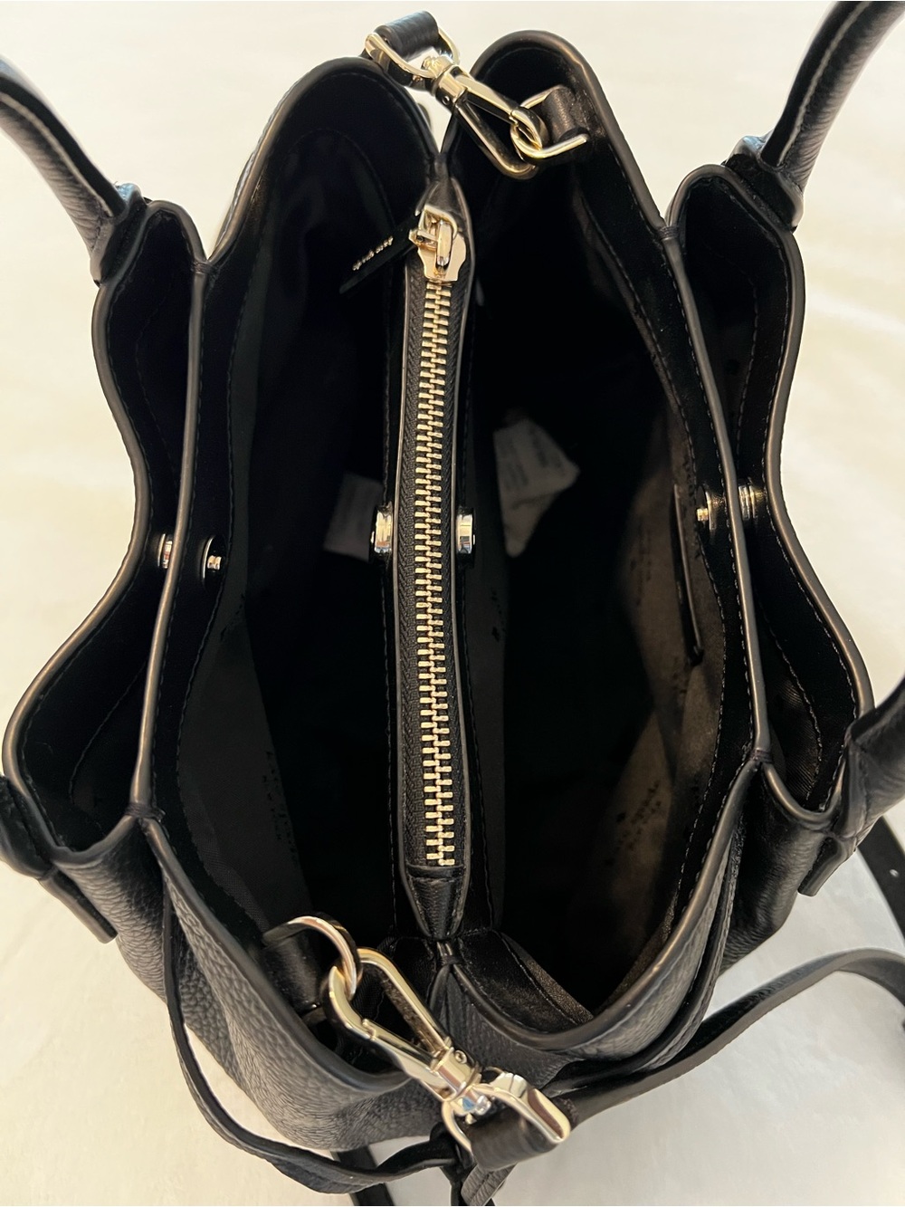 Kate Spade Small Dumpling Satchel Bag in Black - Picture 11 of 13
